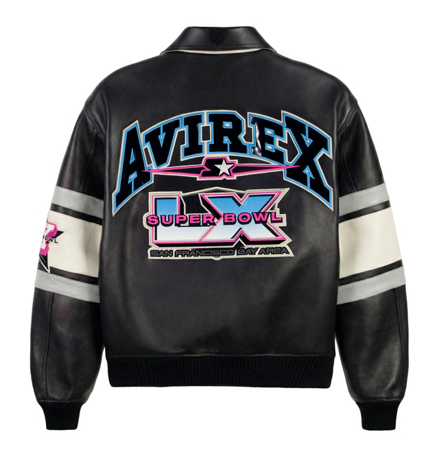 SUPER BOWL LX LEATHER JACKET