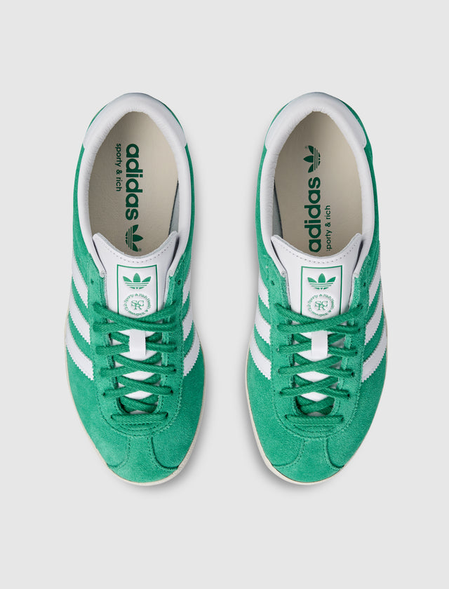 SPORTY AND RICH BLANC "GREEN/WHITE"