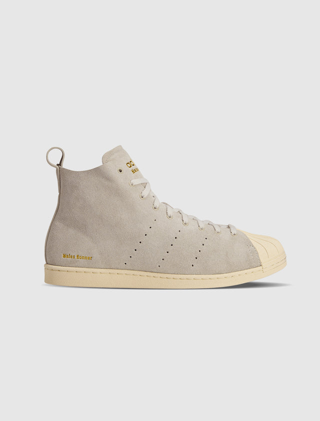 WALES BONNER SUPERSTAR HI "CREAM/GOLD"