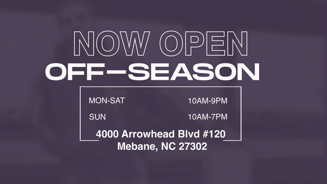 Off-Season Is Now Open: Mebane, NC