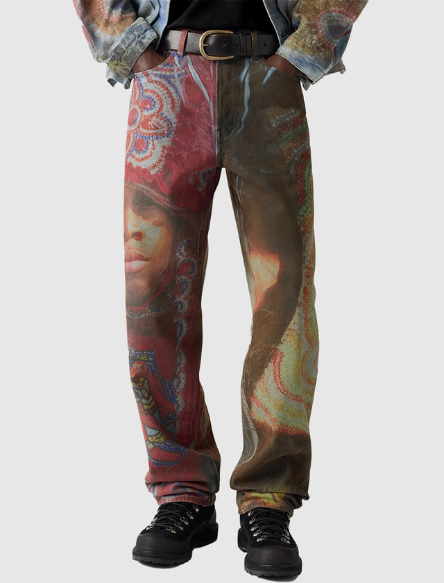 DENIM TEARS PHOTO JEANS