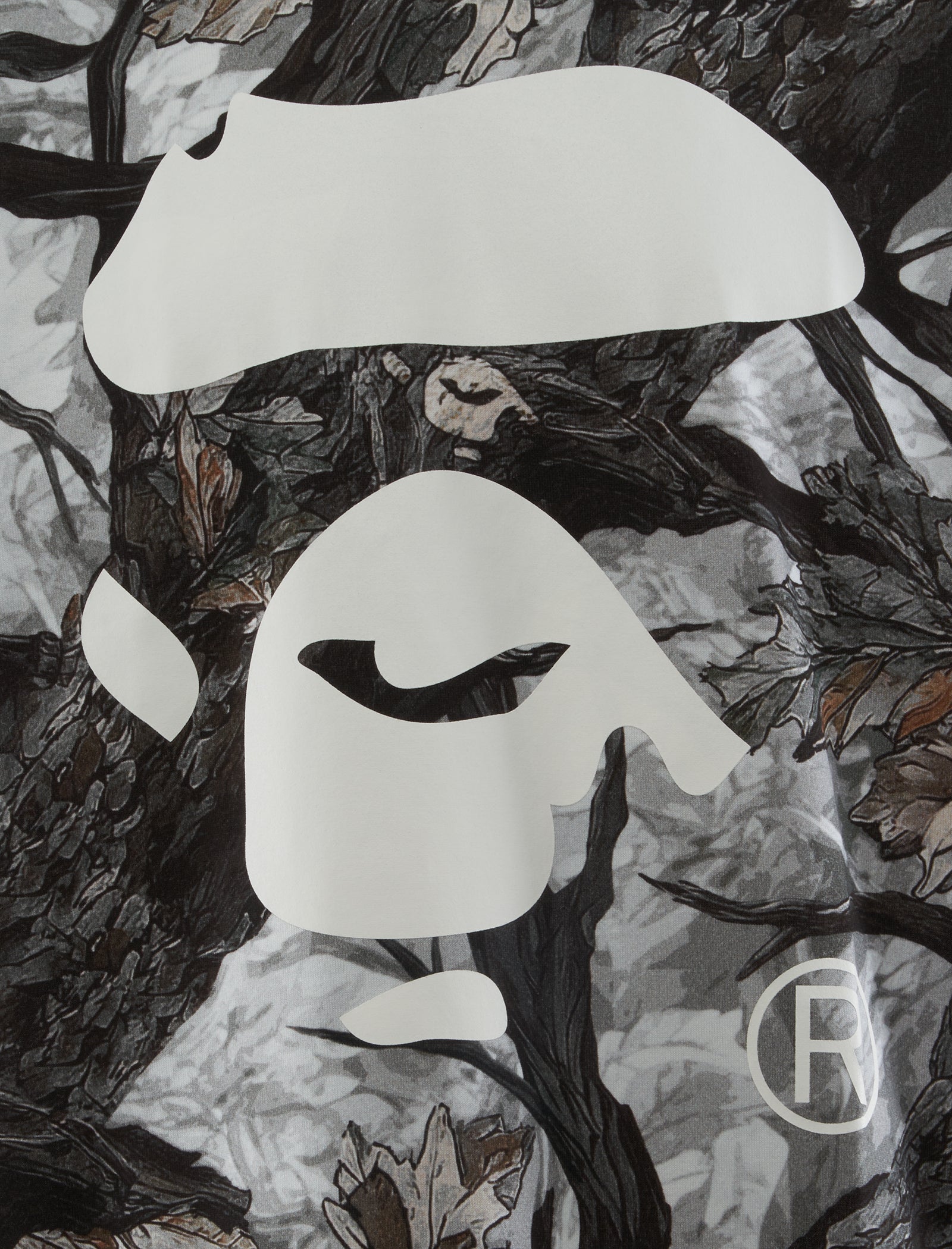 A BATHING APE CAMO APE FACE TEE – Social Status