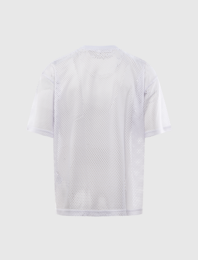 WATER PRINT APE HEAD MESH RELAXED FIT TEE