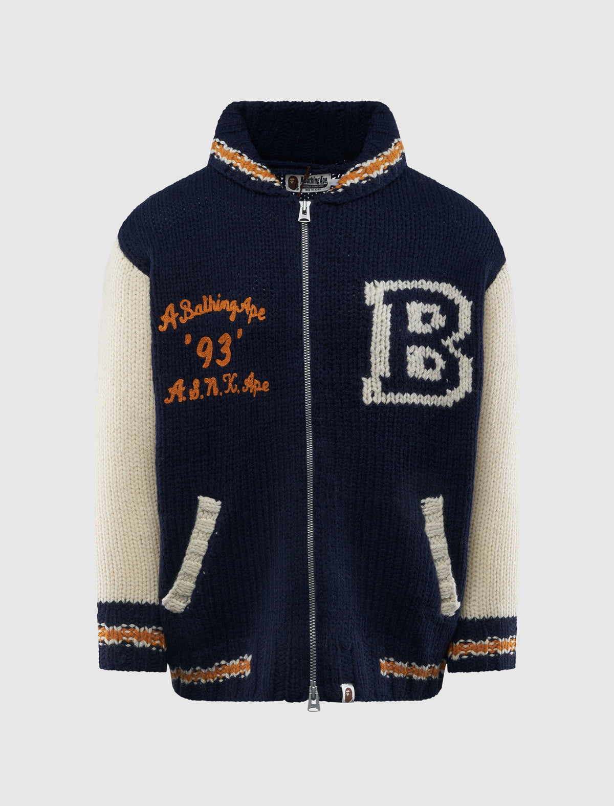 A BATHING APE COWICHAN CARDIGAN – Social Status