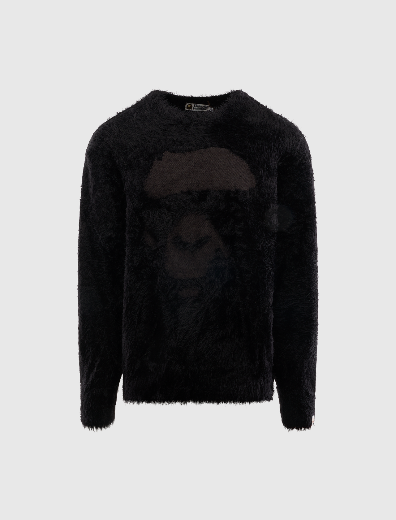 BAPE APE FACE SHAGGY SWEATER – Social Status