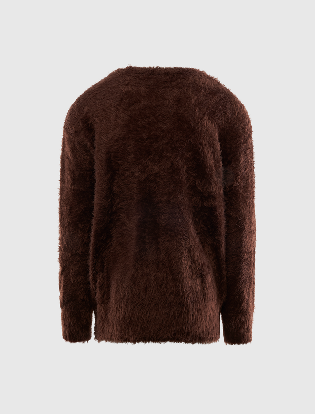 APE FACE SHAGGY SWEATER