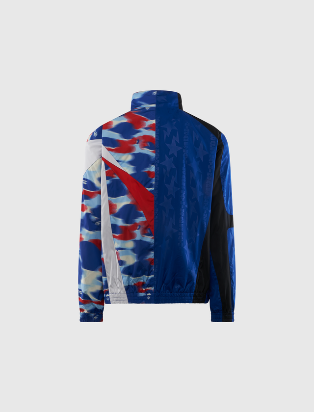 SPLIT STAND COLLAR TRACK JACKET