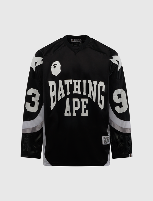 LINE CAMO JACQUARD LOGO RELAXED FIT ICE HOCKEY JERSEY