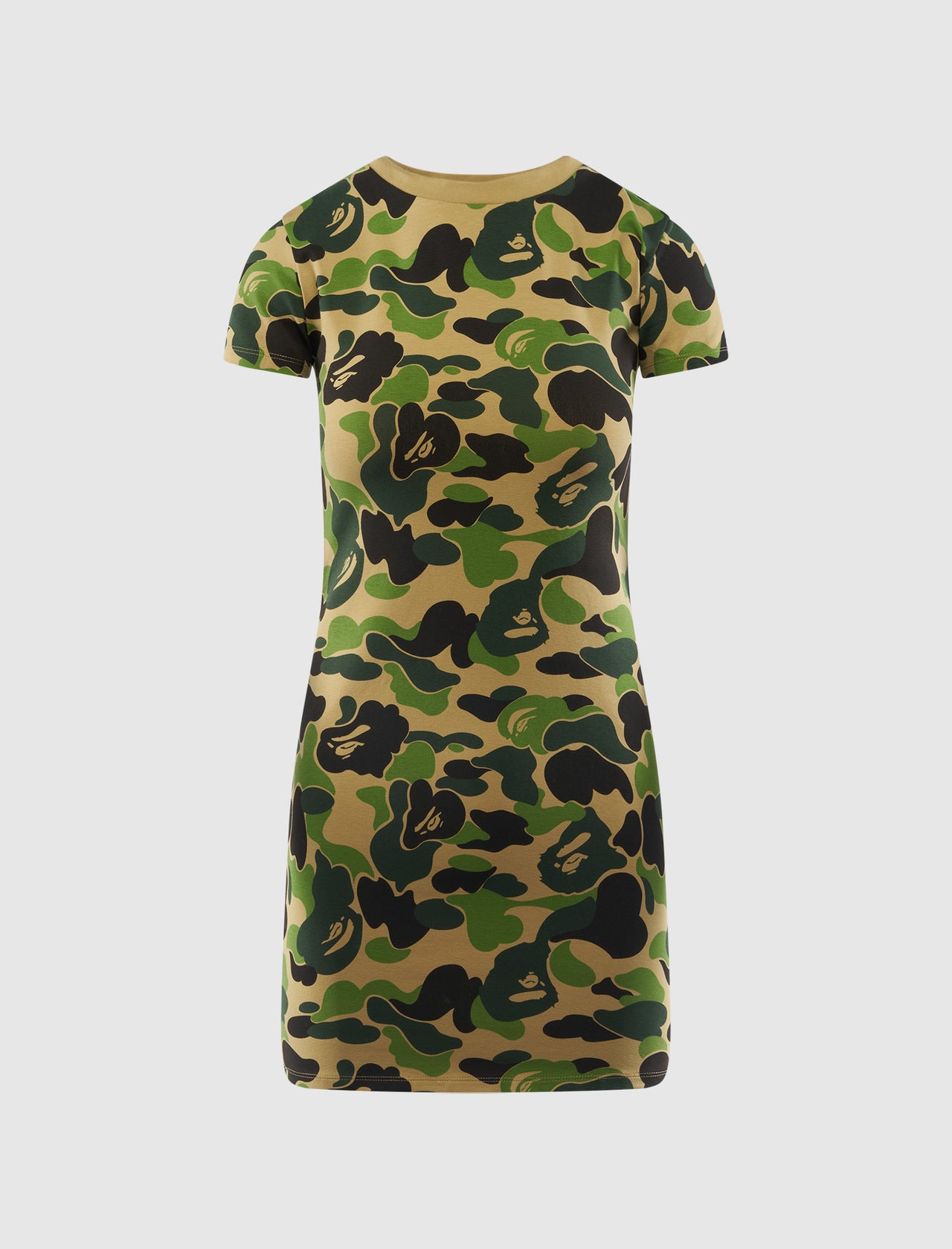 A BATHING APE WOMEN'S CAMO JERSEY DRESS Social Status A BATHING APE WOMEN'S CAMO JERSEY DRESS Social Status