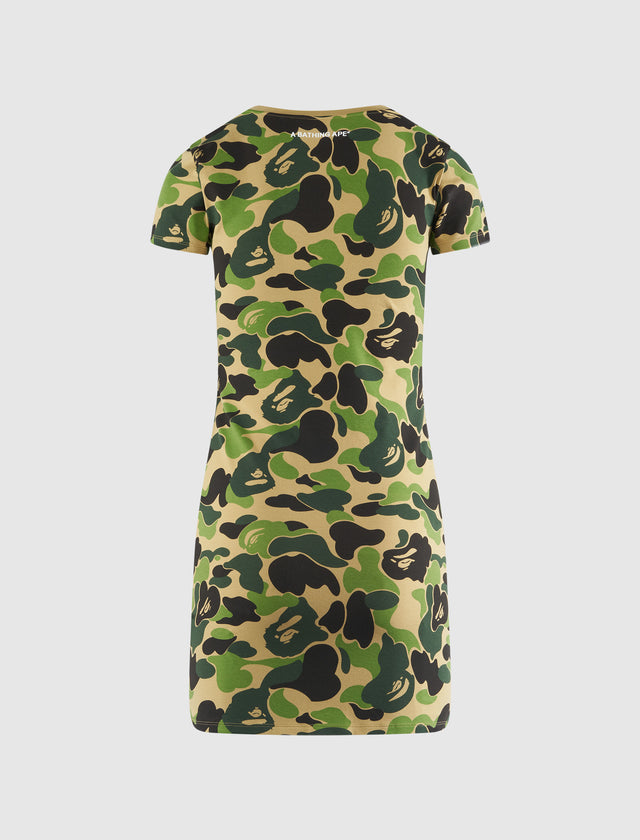 WOMEN'S CAMO JERSEY DRESS