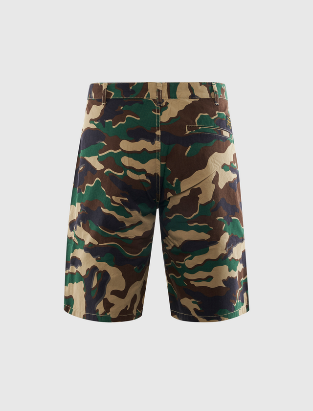 GLITCH WOODLAND CAMO SHORTS