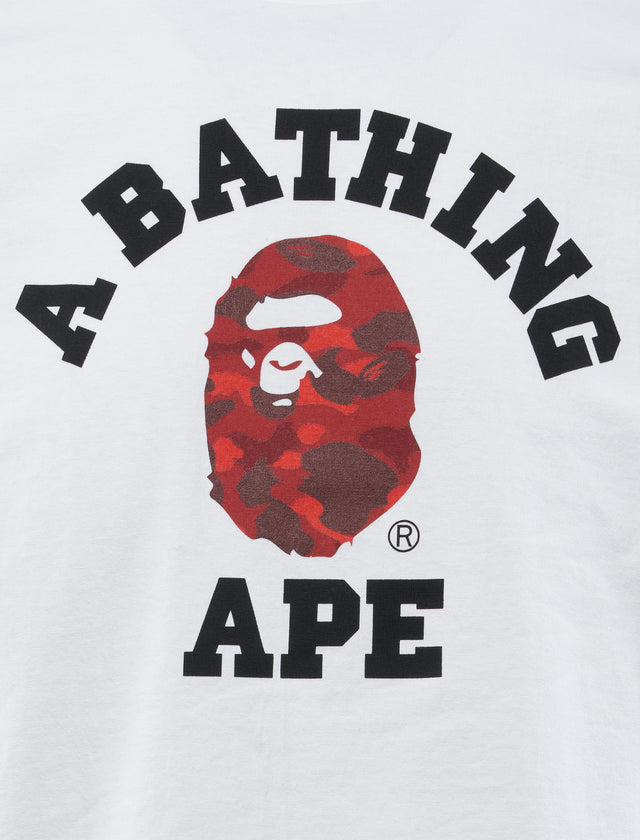 COLOR CAMO COLLEGE TEE