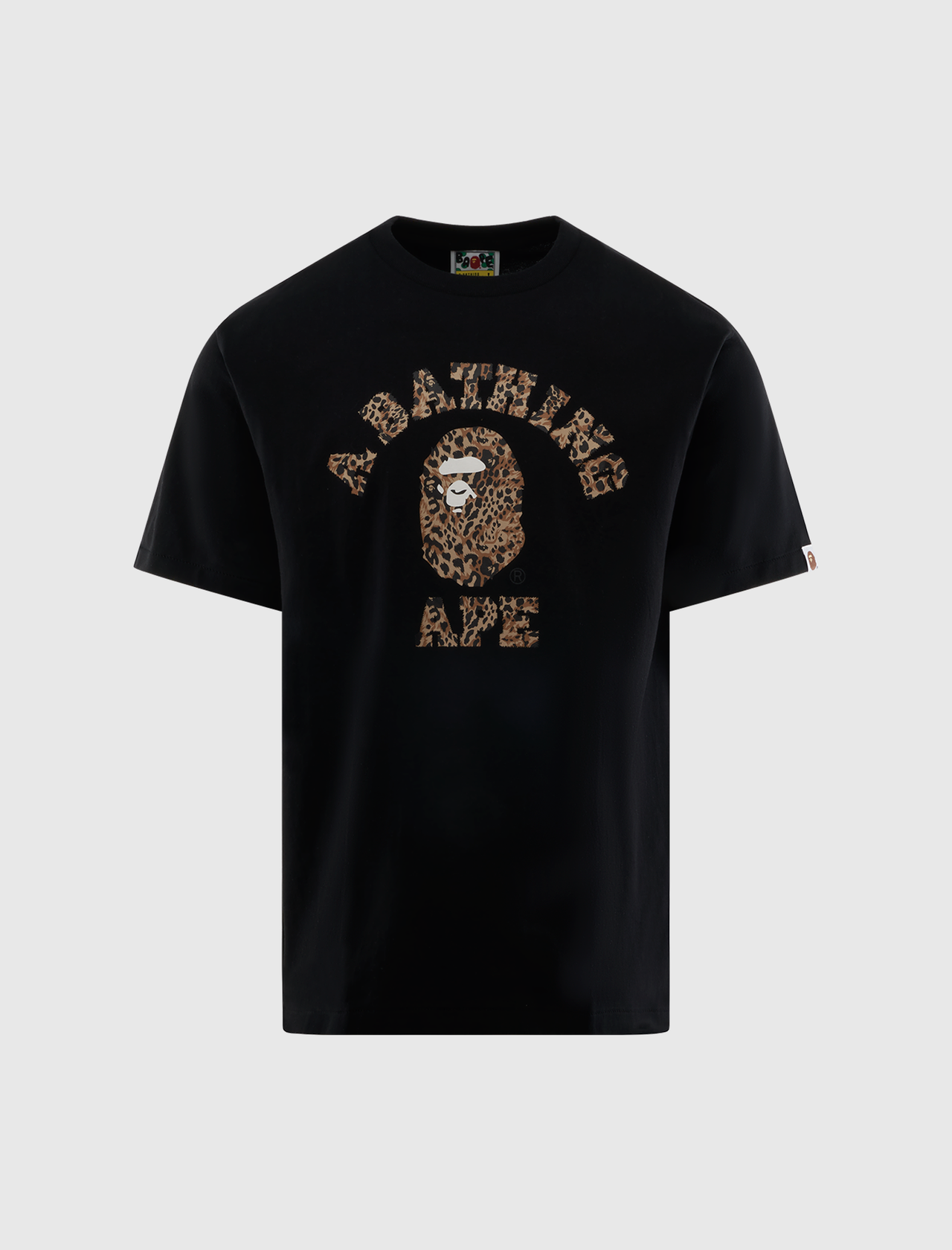 BAPE ワイルドレオパード柄カレッジTシャツ – Social Status
