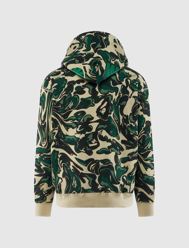 MARBLING CAMO HOODIE