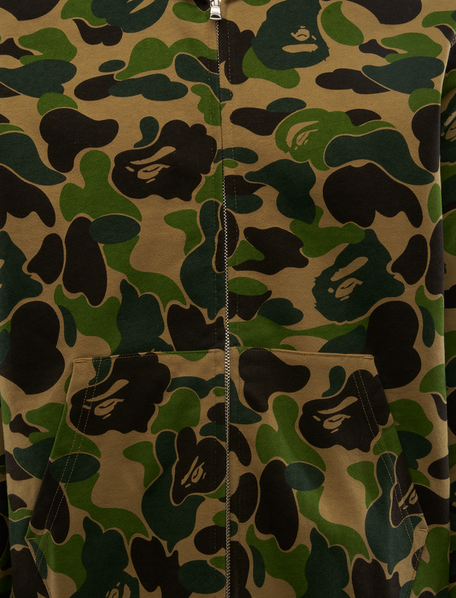 ABC CAMO 2ND APE FULL ZIP HOODIE