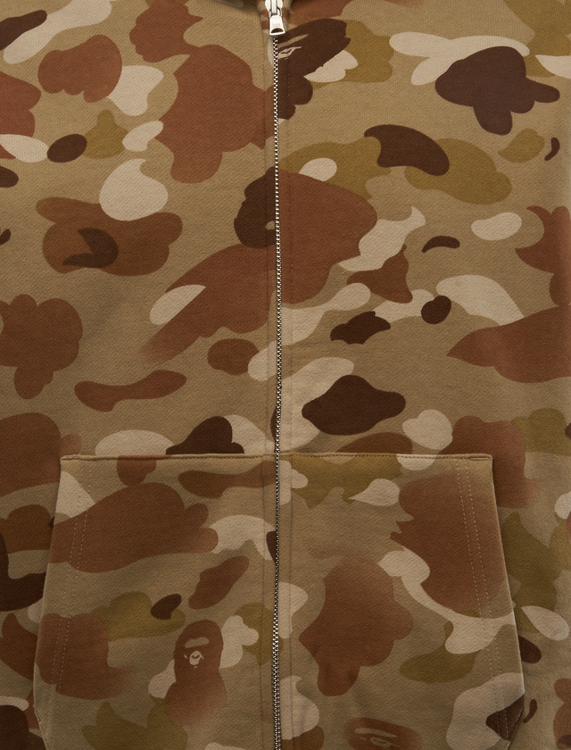 GRADATION CAMO SHARK FULL ZIP HOODIE