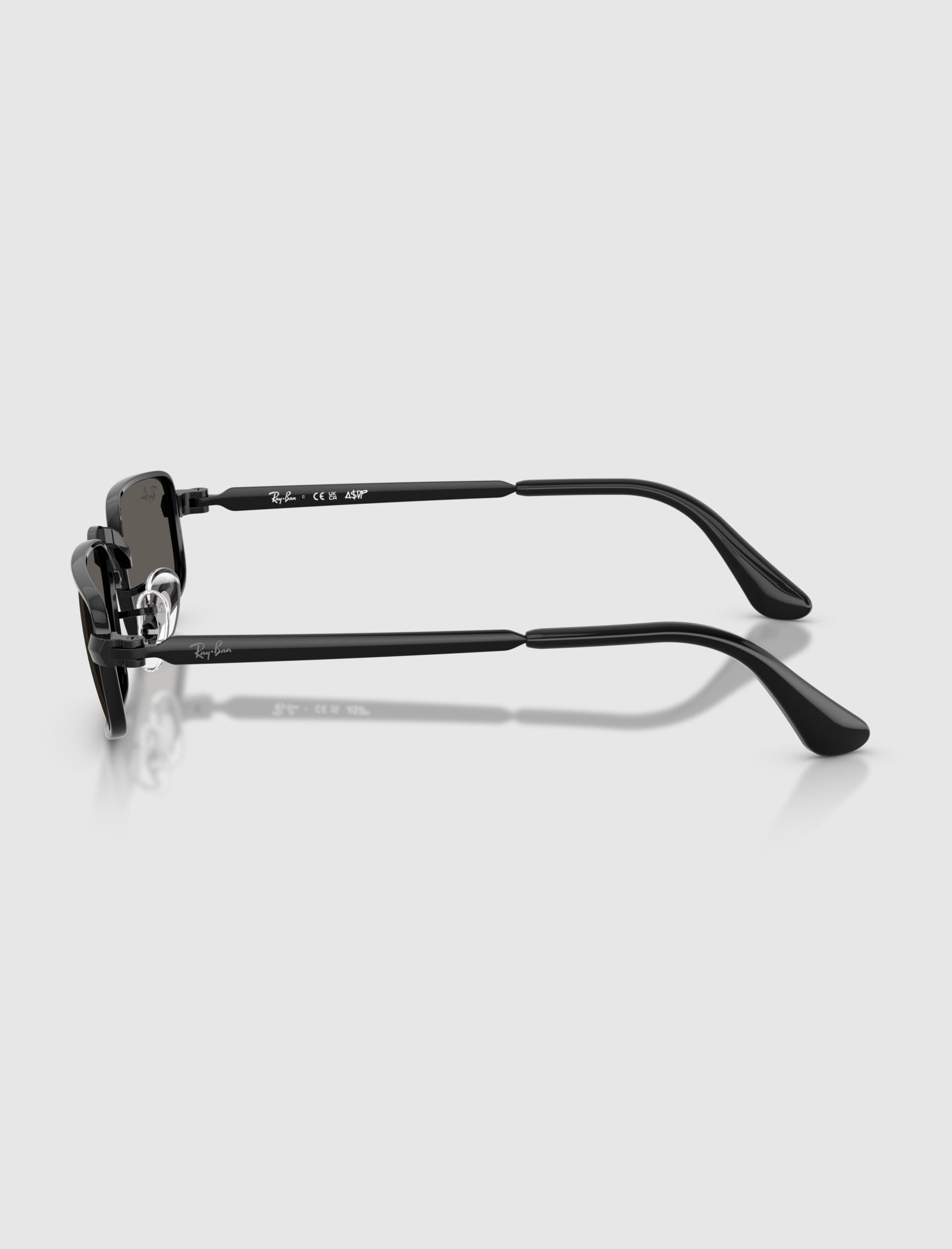 A$AP ROCKY x RAY-BAN BOLD メタルサングラス (ダークグレーレンズ