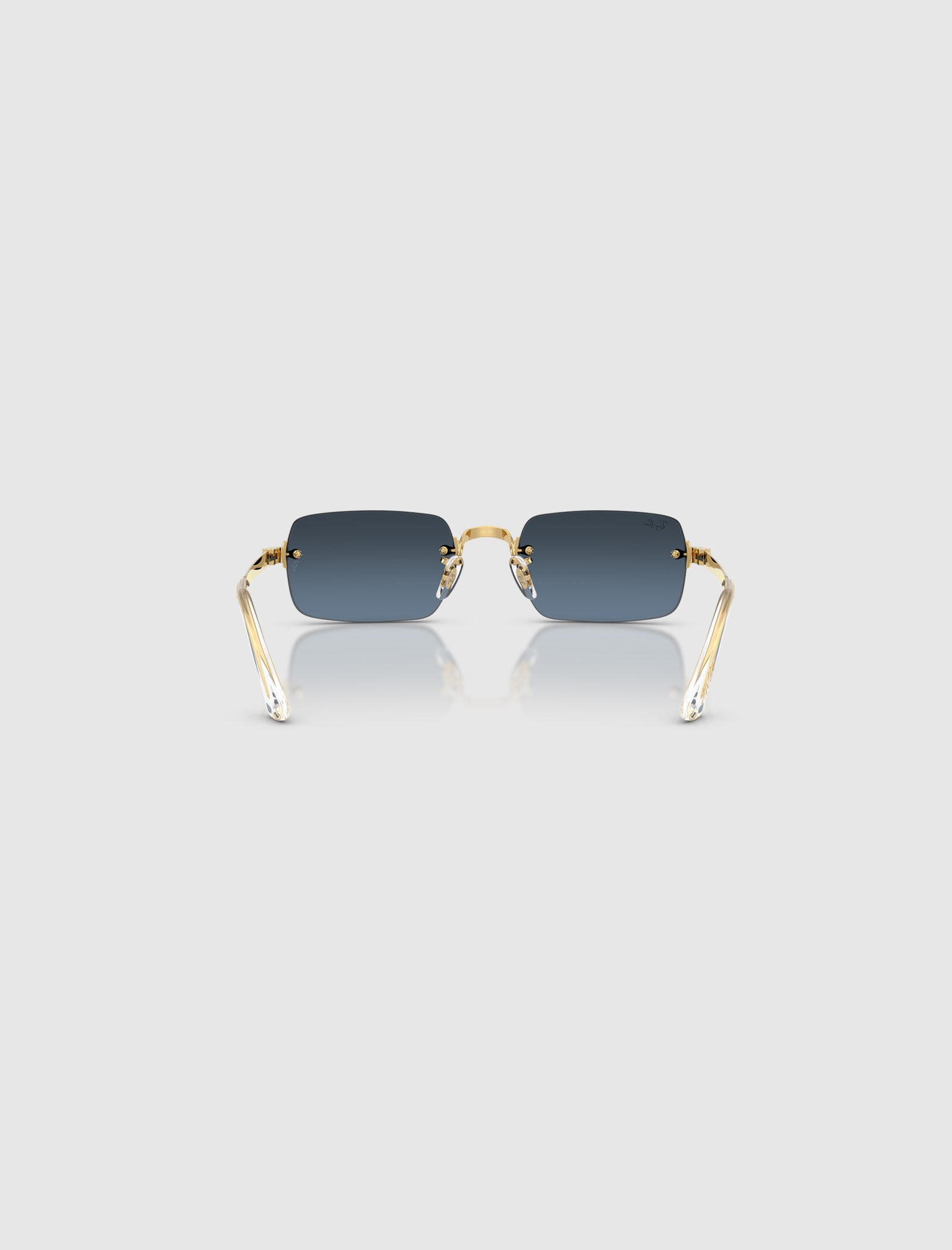 A$AP ROCKY x RAY-BAN リムレスサングラス（ブルーグラデーション