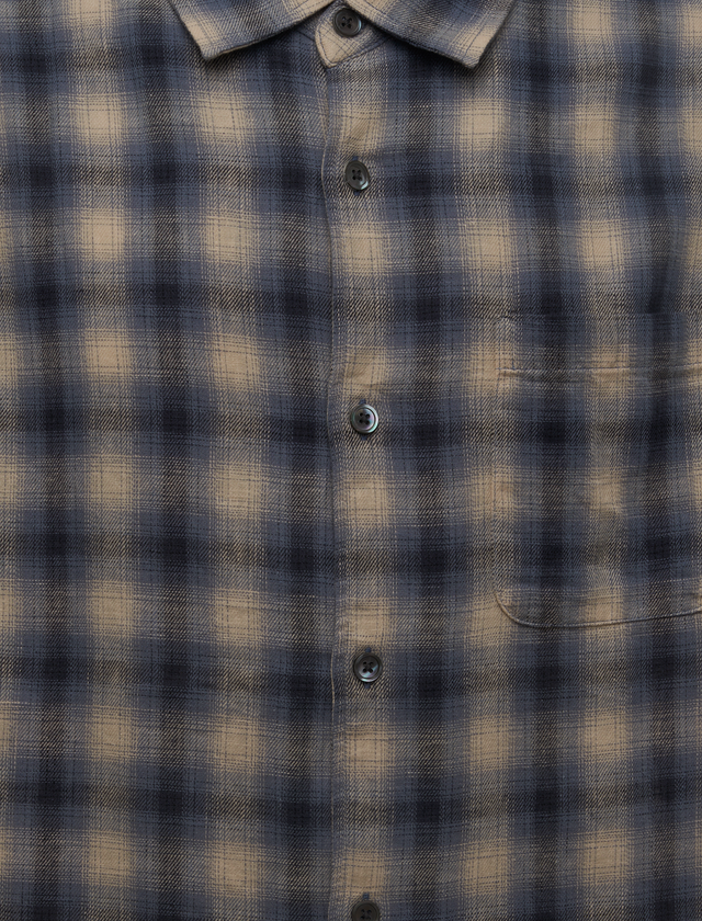 LIAM SS プラッドシャツ