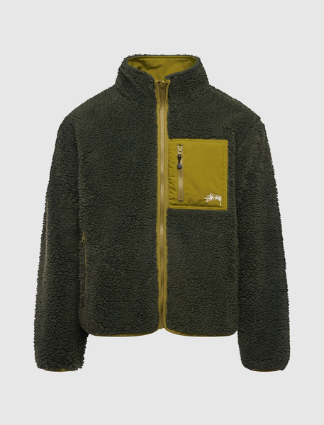 STÜSSY SHERPA REVERSIBLE JACKET – Social Status