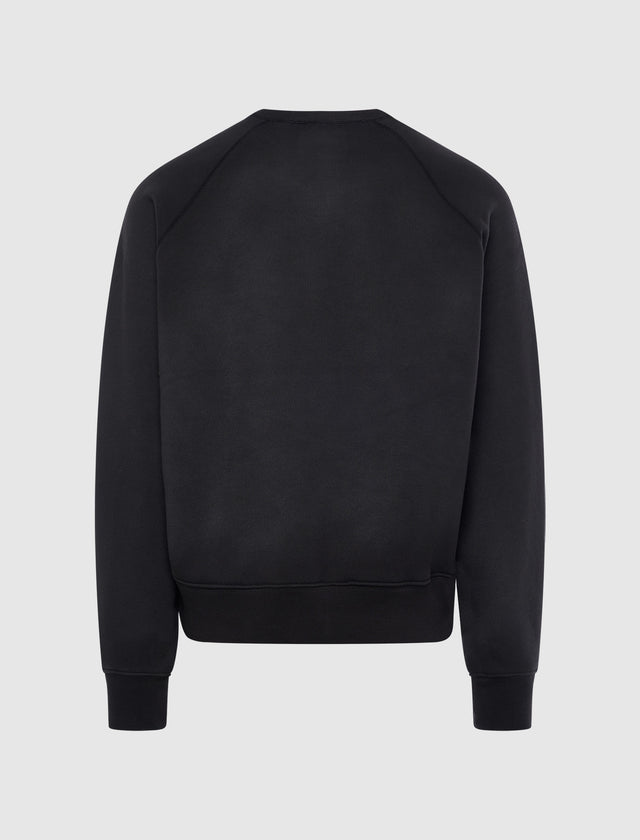 OVERLOCK VARSITY RAGLAN SWEATSHIRT