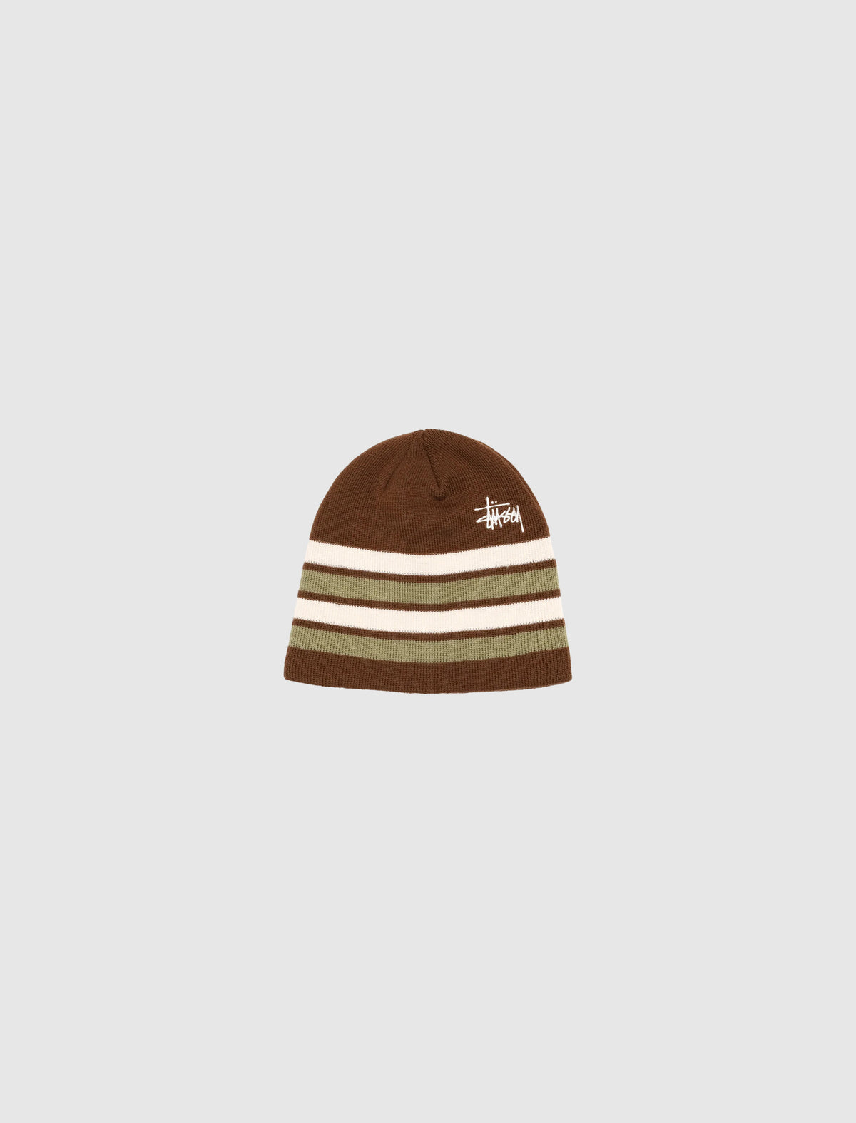 Stussy knit Beanie Unisex, brown Stussy Basic Cuff Beanie  main image 2