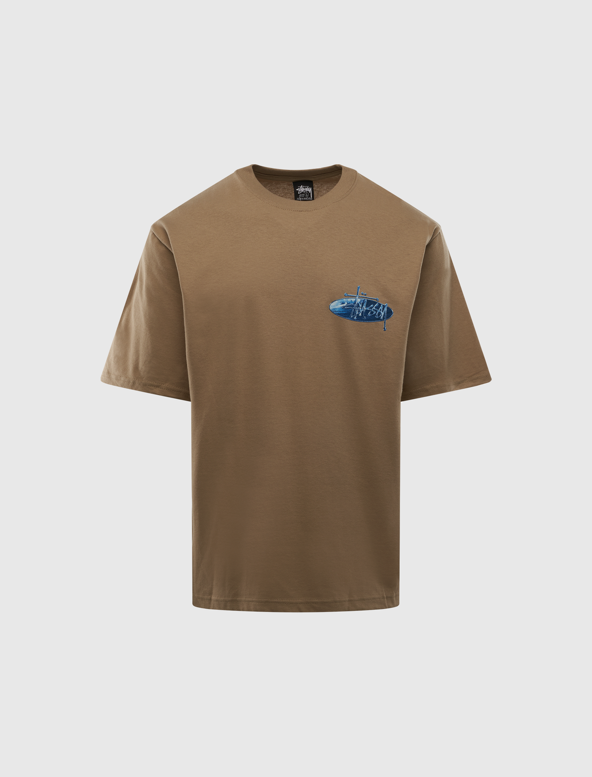 STÜSSY WAVE OVAL TEE – Social Status