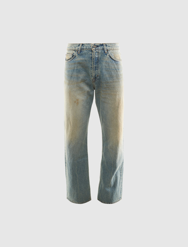 STRAIGHT LEG DENIM JEAN