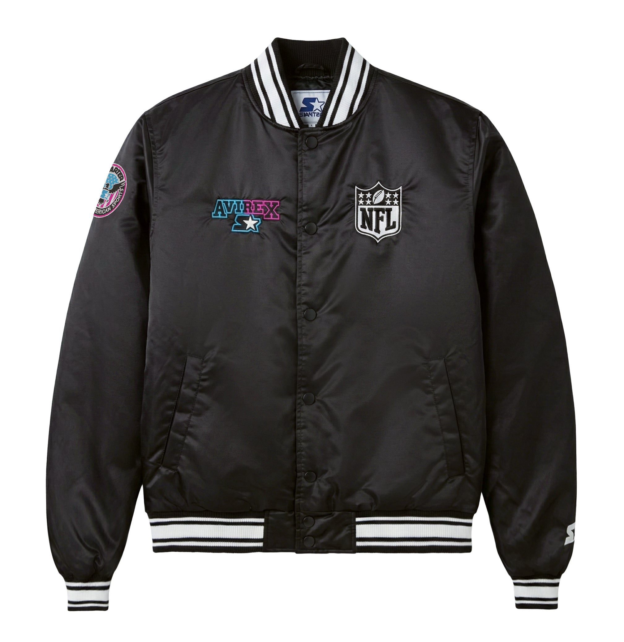 AVIREX x STARTER SUPER BOWL LX SATIN JACKET – Social Status