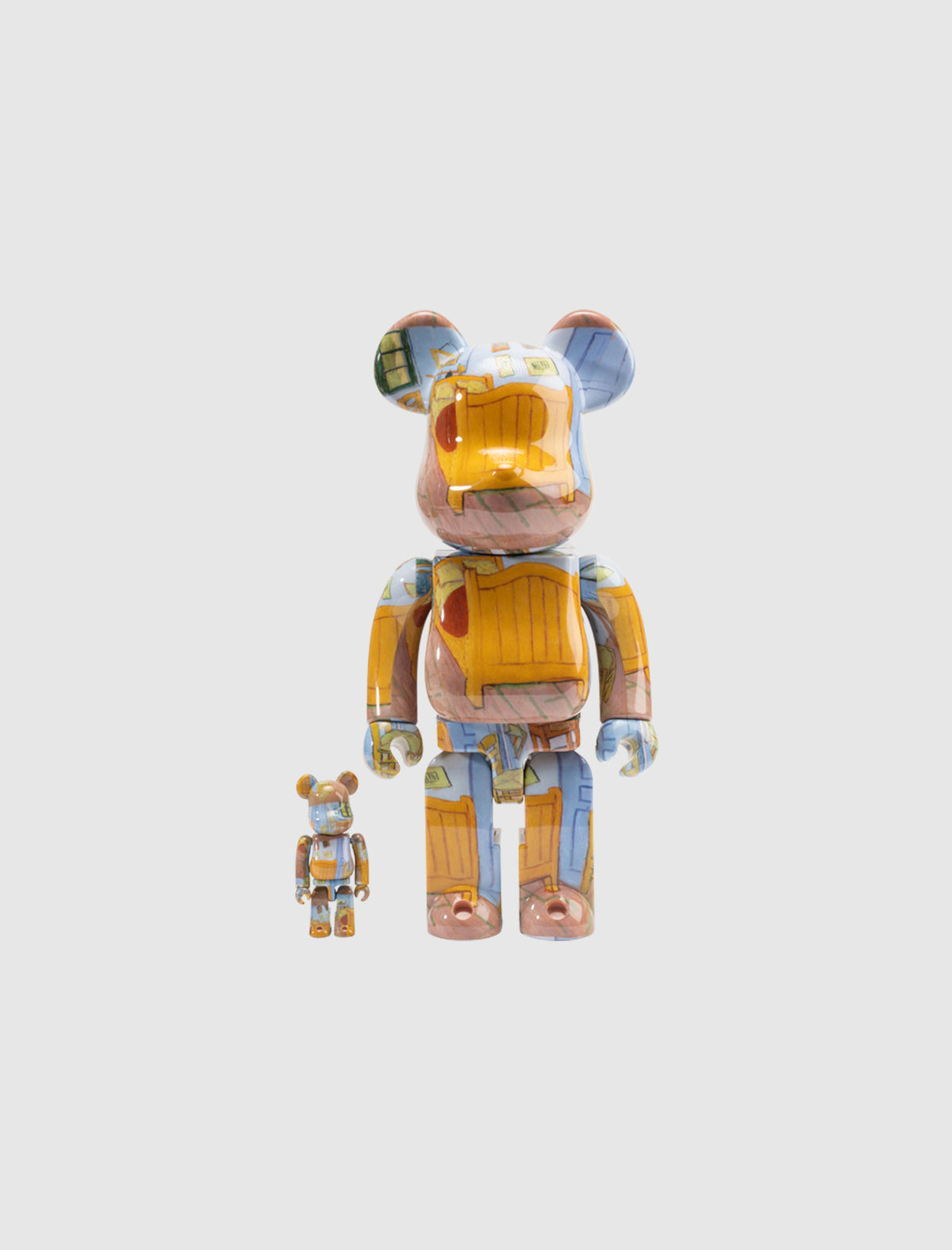 MEDICOM THE BEDROOM VAN GOGH BE@RBRICK 100% & 400% – Social Status