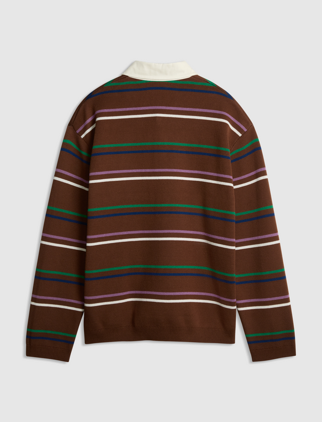KNITTED RUGBY POLO