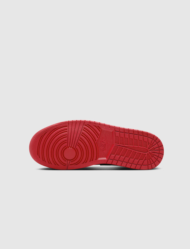 WOMEN'S AIR JORDAN 1 LOW OG "BLACK/GORGE GREEN/VARSITY RED"