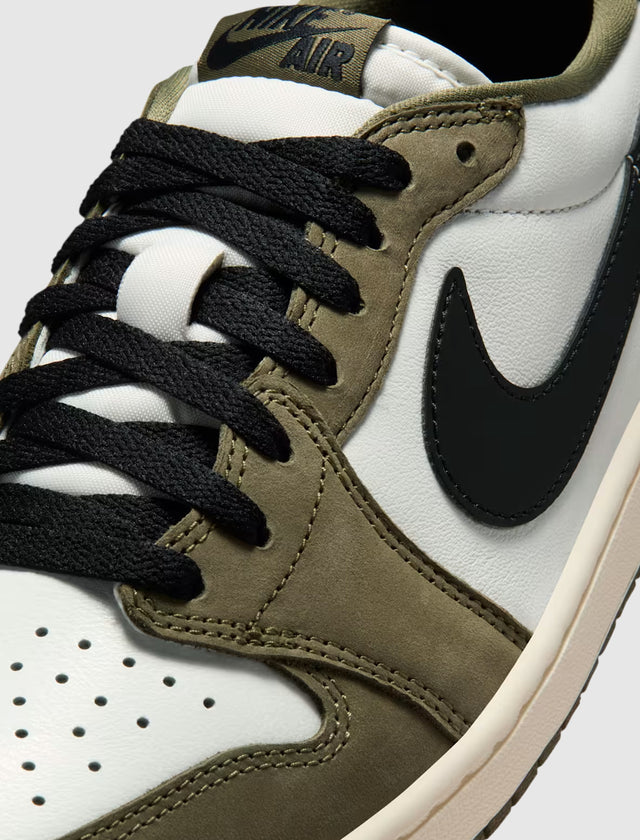 AIR JORDAN 1 RETRO LOW "MEDIUM OLIVE"