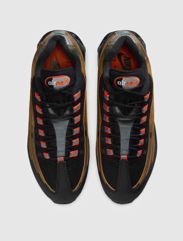 AIR MAX 95 "BLACK/ SAFETY ORANGE/ METALLIC SILVER"
