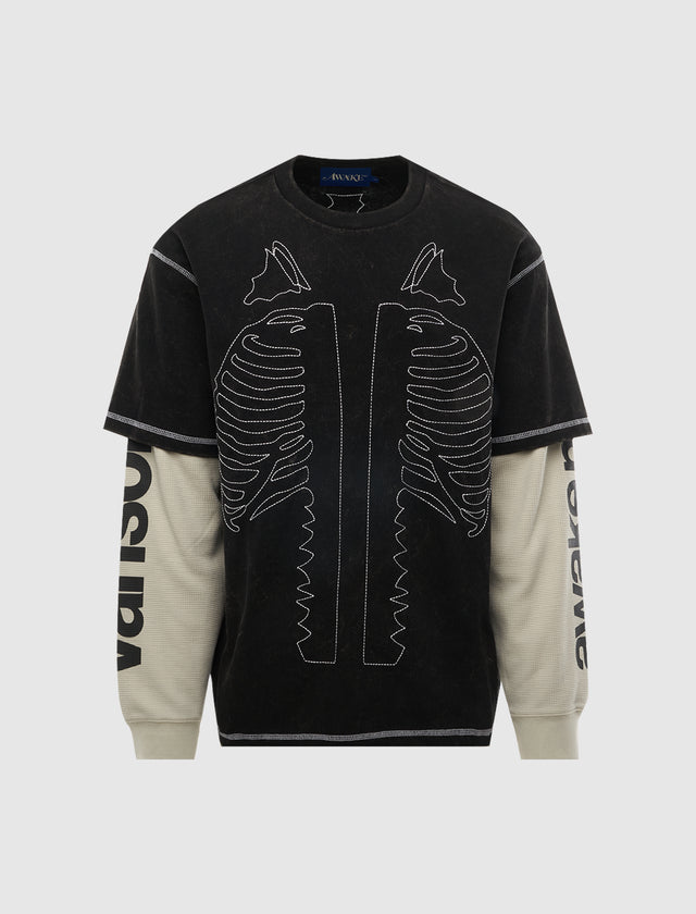 VANSON BONES WAFFLE TEE