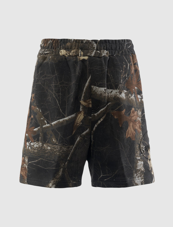 DEBOSSED SWEATSHORTS