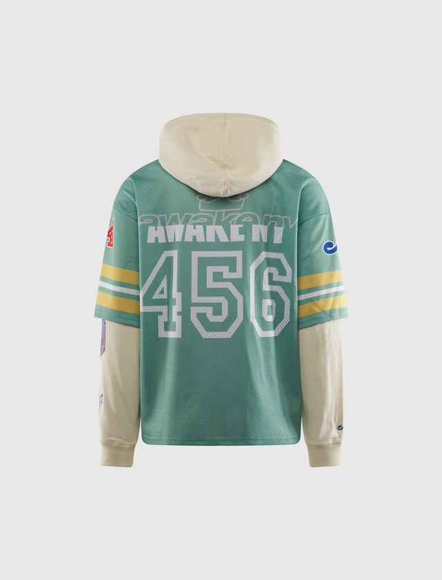 HEADCRACK CHAMPS JERSEY ZIP HOODIE