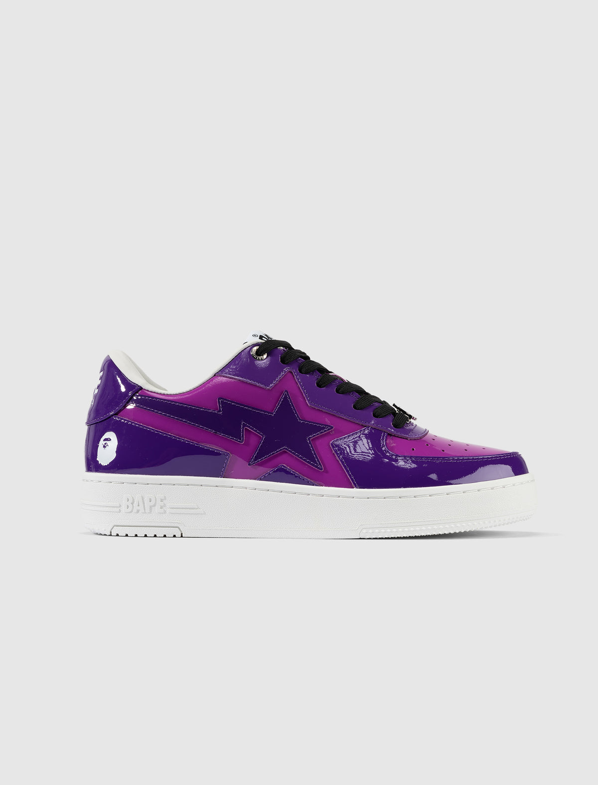 A Bathing Ape Bape Sta A Bathing Ape Bape Sta Low Shark White | eBay main image 2