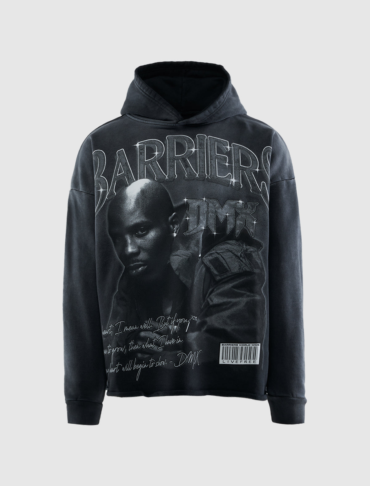 BARRIERS DMX HOODIE – Social Status