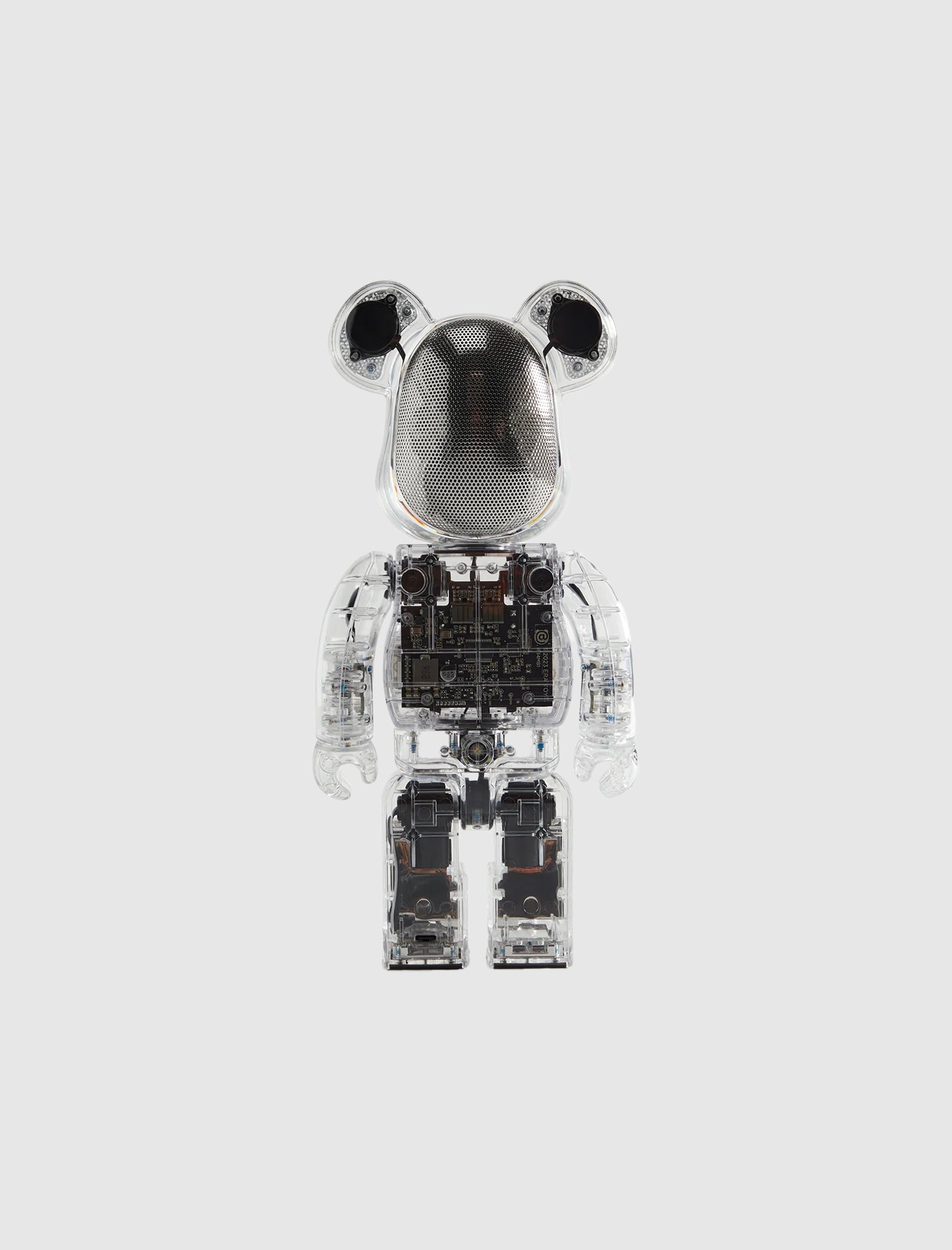 アンプ BE@RBRICK AUDIO 400% Speaker CLEAR Bearbrick Audio 400% Clear BE@RBRICK Portable Bluetooth Speaker