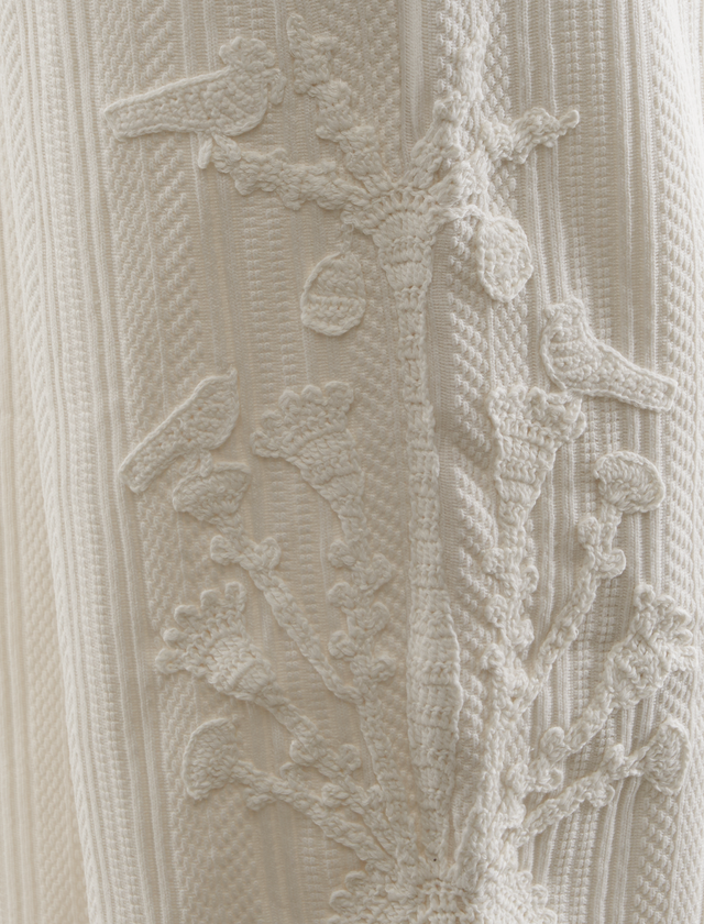 CROCHET FLOWER PANTS