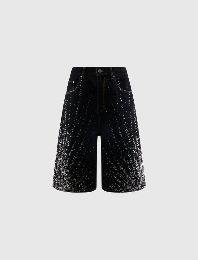 20K DIAMOND STARLIGHT DENIM SHORTS