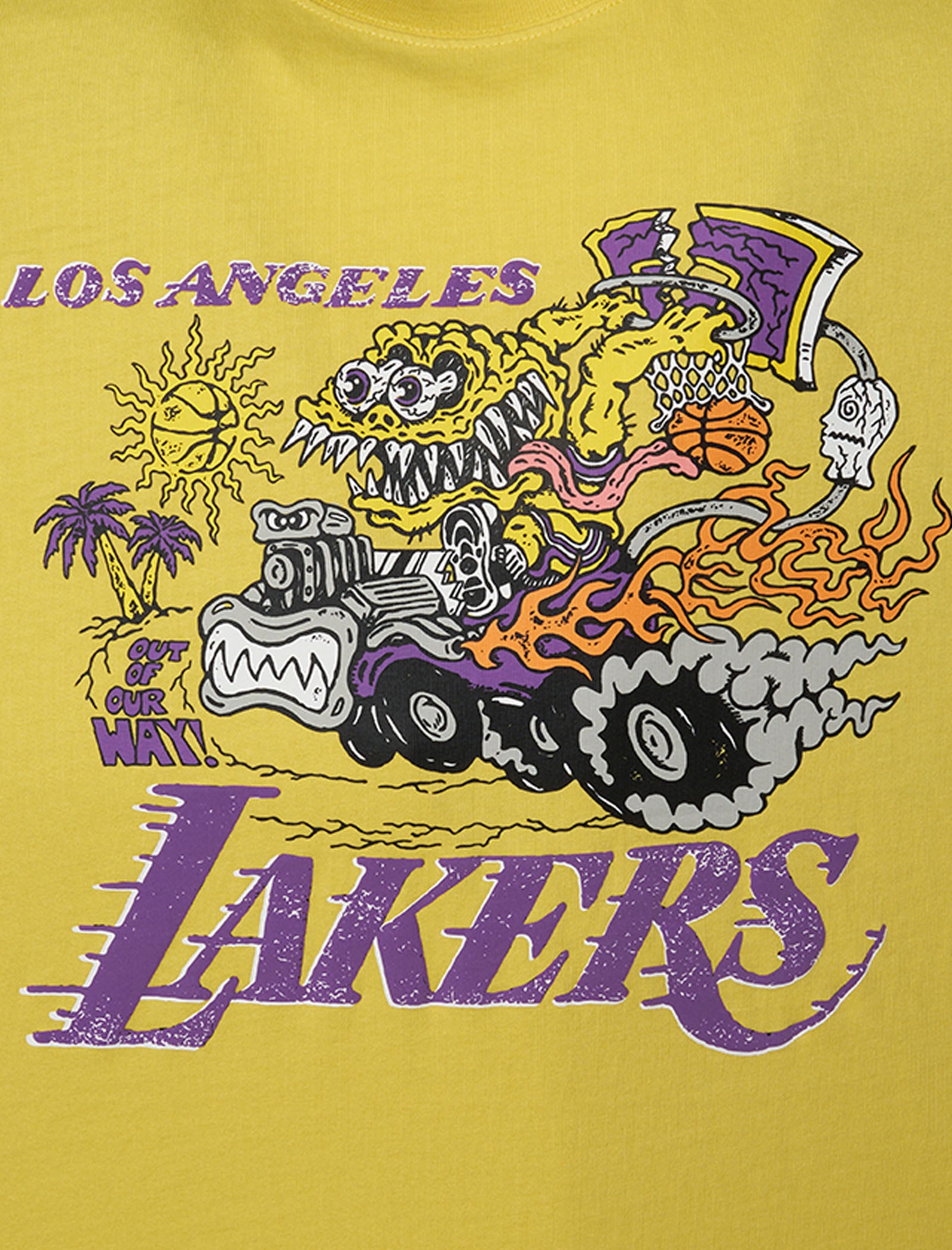 BRAIN DEAD x NBA LOS ANGELES LAKERS T-SHIRT