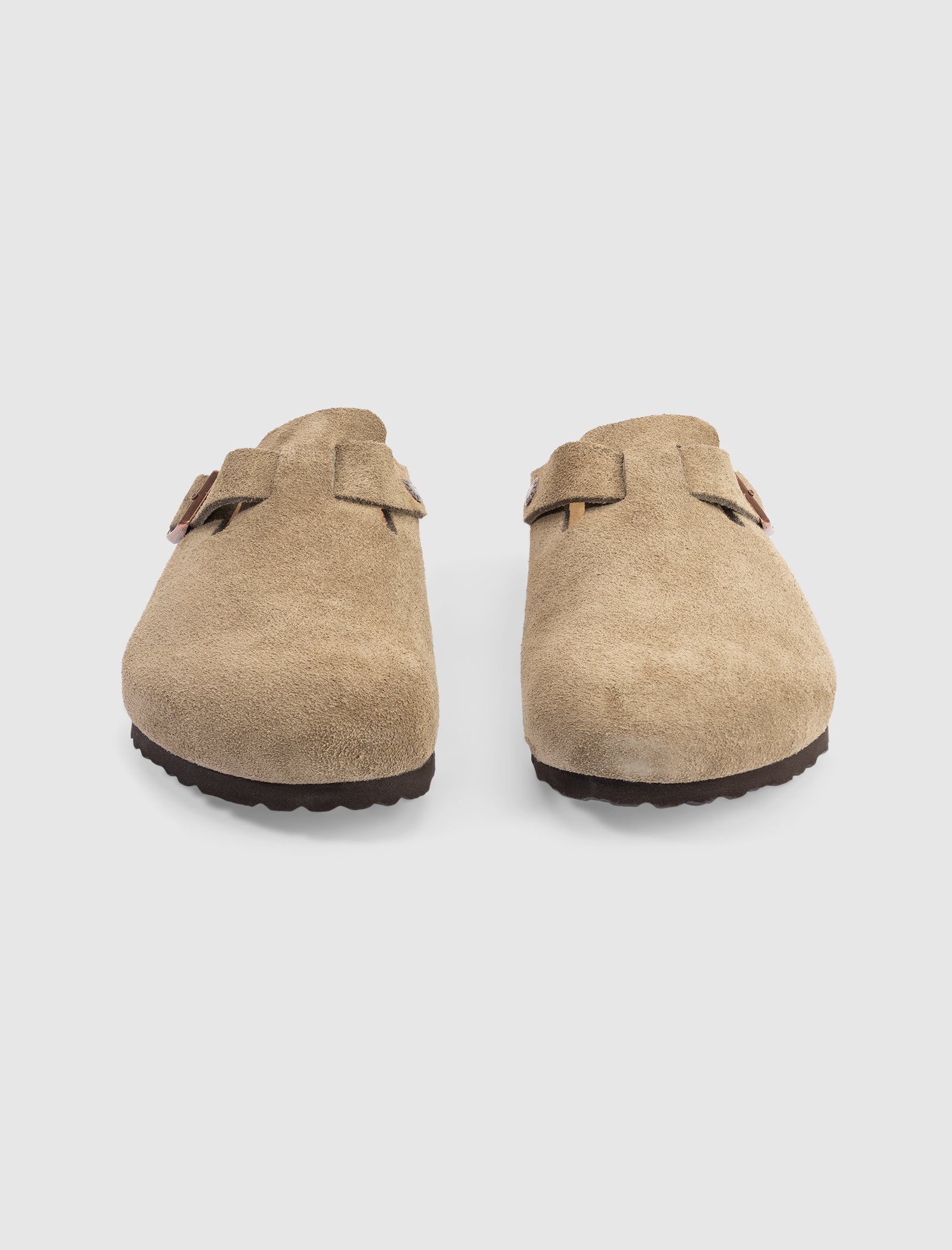 BOSTON SUEDE LEATHER "TAUPE"