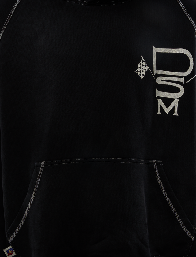 CONTRAST STITCH HOODIE