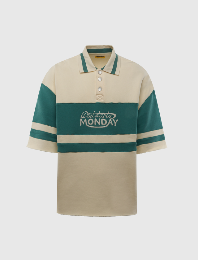 FLEECE PANEL POLO