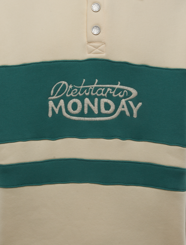 FLEECE PANEL POLO