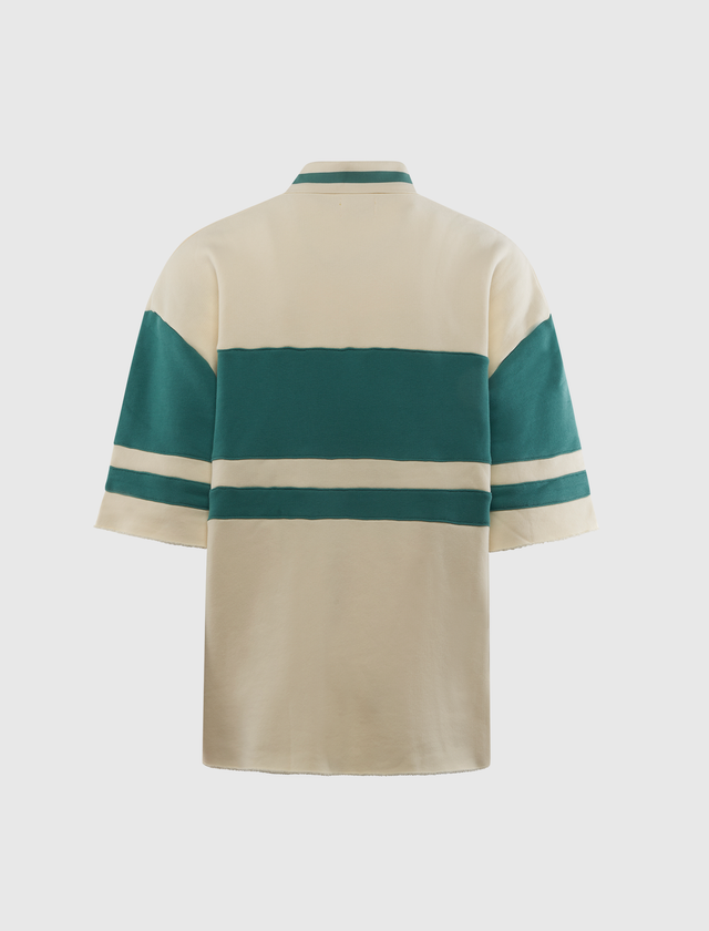 FLEECE PANEL POLO