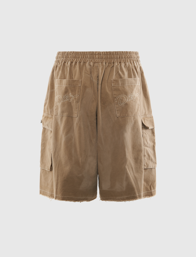 CANVAS CARGO SHORTS