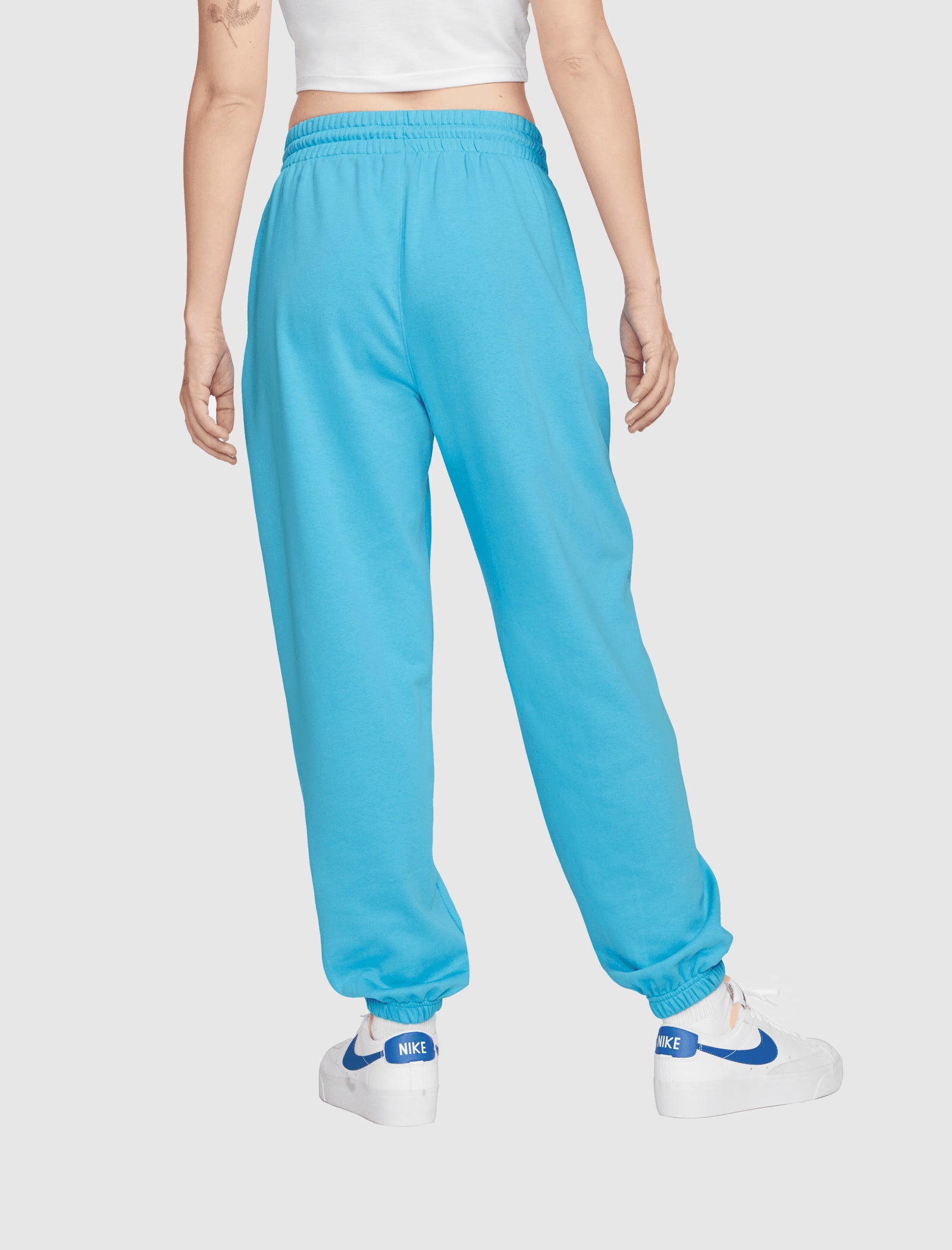 NIKE WOMEN'S HIGH-WAISTED FRENCH TERRY PANTS